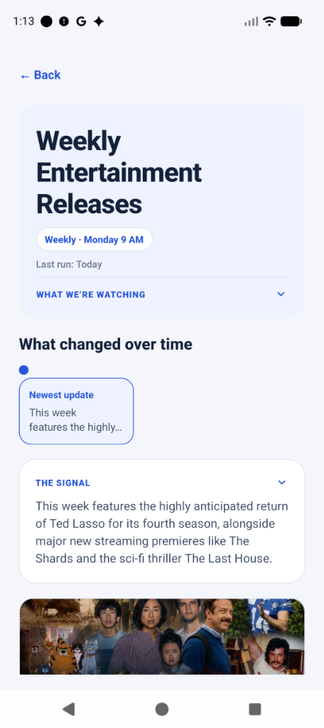 Watchlist AI アプリ - AI 要約